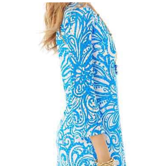 Lilly Pulitzer Jade Dress - Resort White Current Affairs - Picture 6 of 11